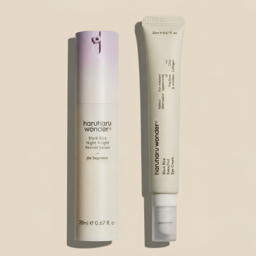 Haruharu Wonder Fine Lines Be Gone Duo (Retinol Serum + Bakuchiol Eye Cream) Skincartuk