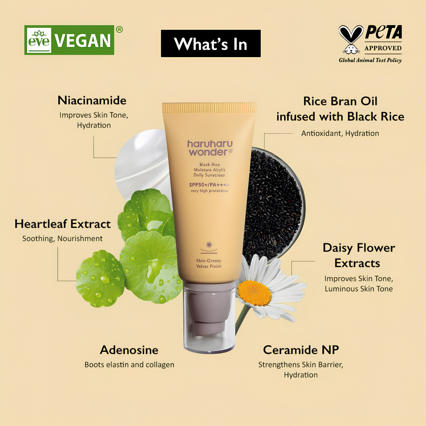 Haruharu Wonder Black Rice Moisture Airyfit Daily Sunscreen Skincartuk