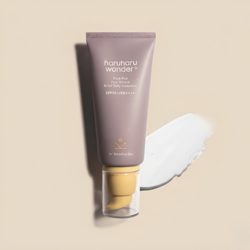 Haruharu Wonder Black Rice Pure Mineral Relief Daily Sunscreen 50 ml Skincartuk